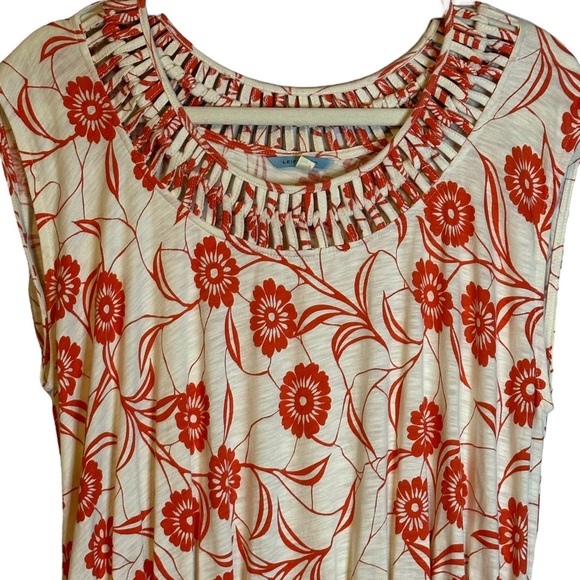 Anthropologie Leifnotes Scattered Stallata Drop Waist Dress Size Small - Picture 3 of 12